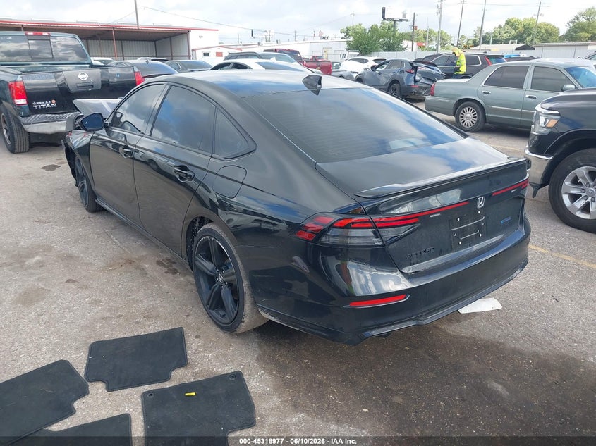 Vin: 1hgcy2f78ta005386, lot: 45816910, honda accord hybrid sport-l 20263