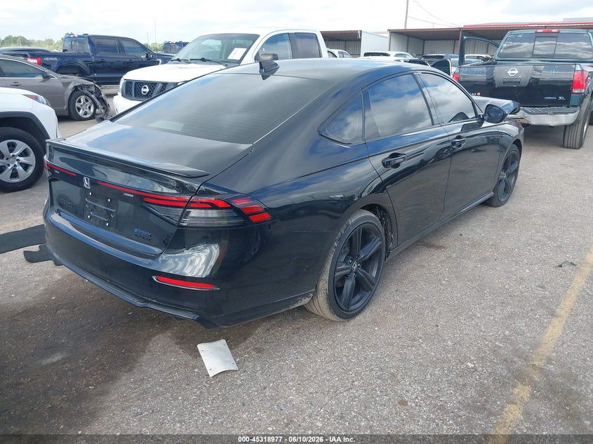 Vin: 1hgcy2f78ta005386, lot: 45816910, honda accord hybrid sport-l 20264
