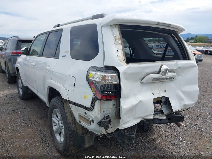 Vin: jtenu5jr6p6191057, lot: 45816916, toyota 4runner sr5 premium 20233