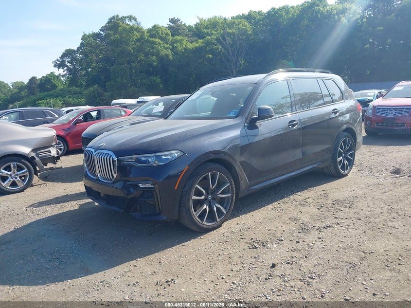 2019 Bmw X7 Xdrive50i 5UXCX4C58KLB39917 photo 1