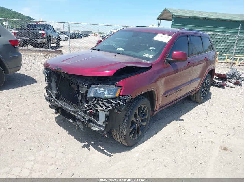 Vin: 1c4rjfag8jc280835, lot: 45816954, jeep grand cherokee altitude 4x4 20182