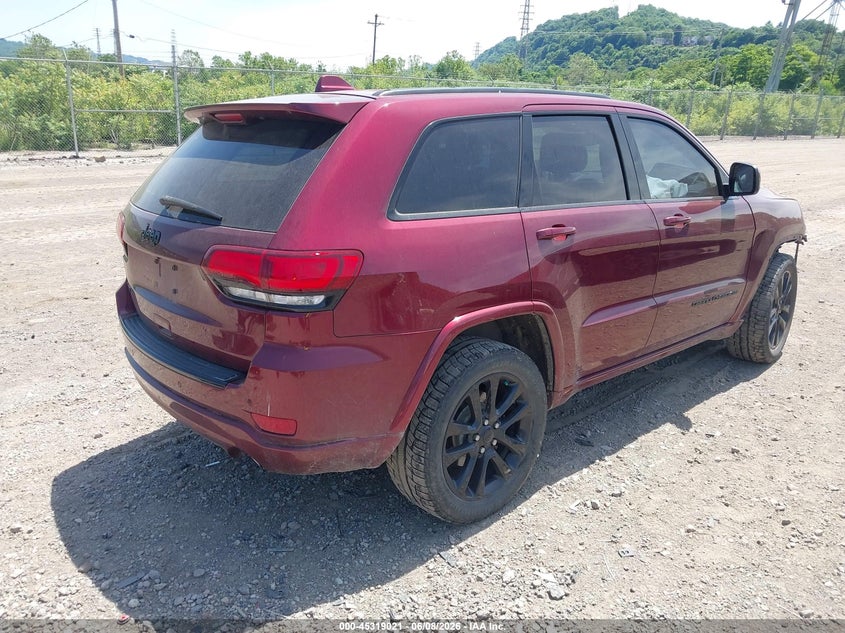 Vin: 1c4rjfag8jc280835, lot: 45816954, jeep grand cherokee altitude 4x4 20184
