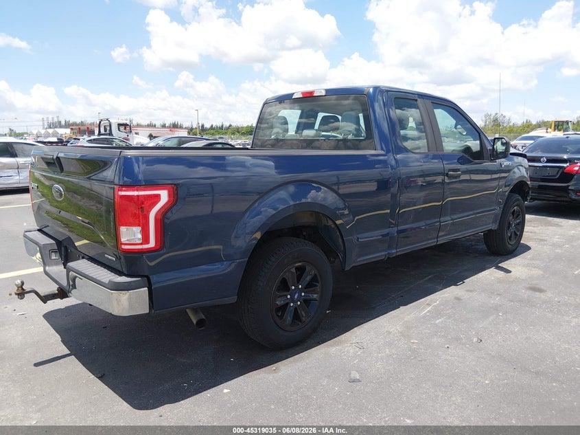 Vin: 1ftex1c84fkd46963, lot: 45816968, ford f-150 xl 20154
