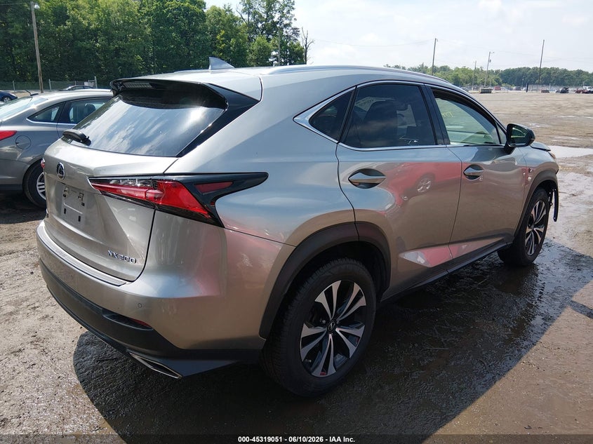 Vin: jtjsardz7l5002948, lot: 45816984, lexus nx 300 f sport 20204