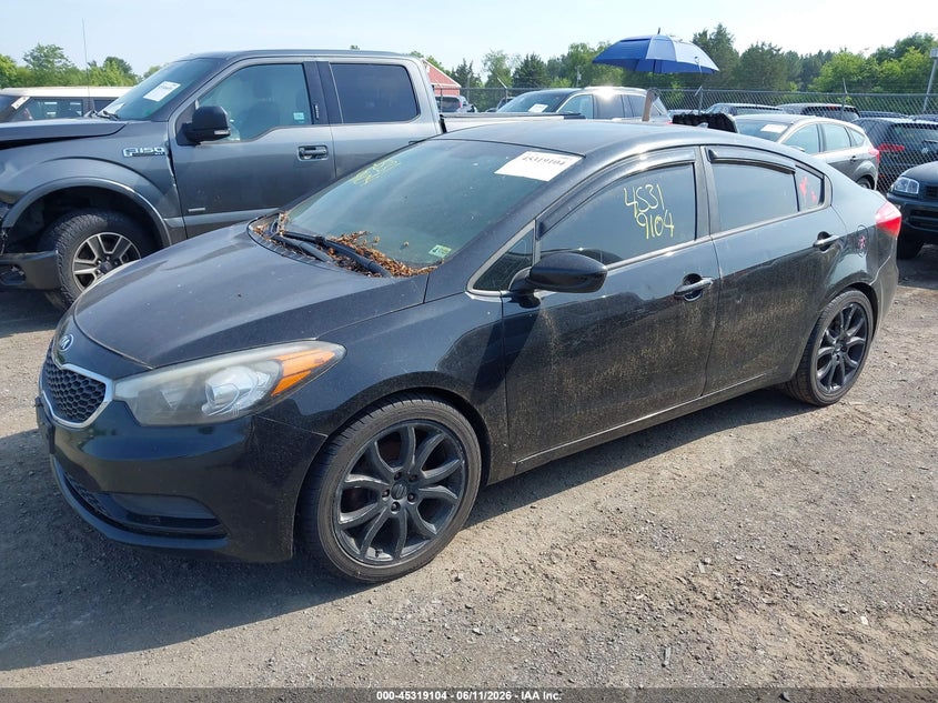 2016 Kia Forte Lx KNAFK4A68G5616361 photo 1
