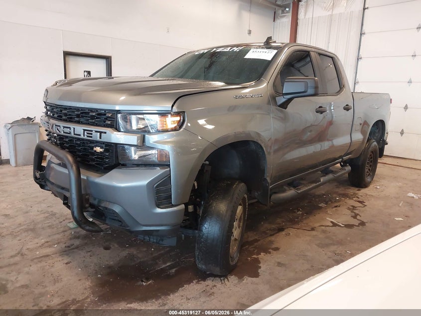 Vin: 1gcrybef3kz245494, lot: 45817060, chevrolet silverado 1500 custom 20192