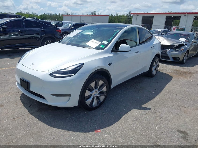 Vin: 7saygdeexra253965, lot: 45817068, tesla model y long range dual motor all-wheel drive 20242