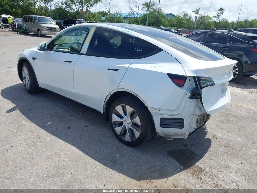 Vin: 7saygdeexra253965, lot: 45817068, tesla model y long range dual motor all-wheel drive 20243
