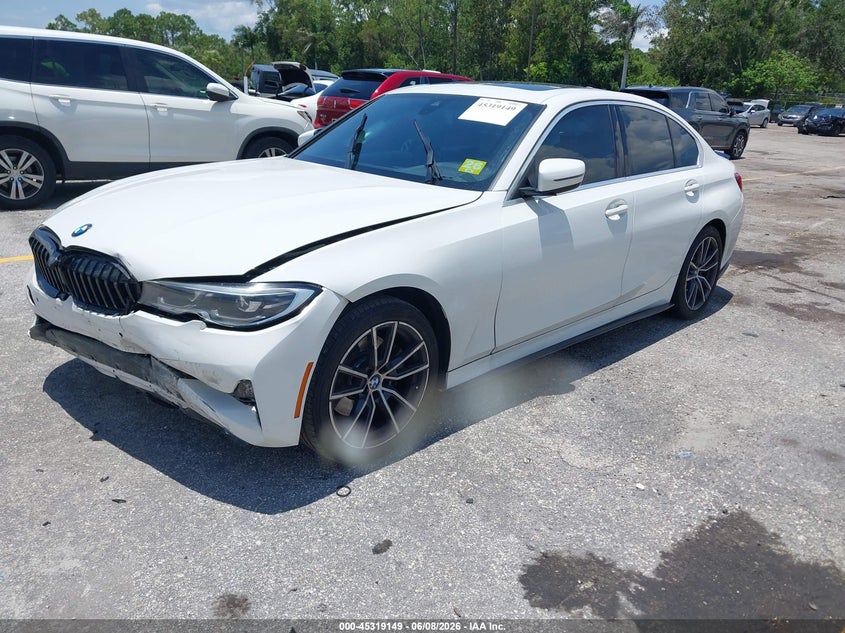 Vin: 3mw5r1j04m8b85534, lot: 45817082, bmw 330i 20212