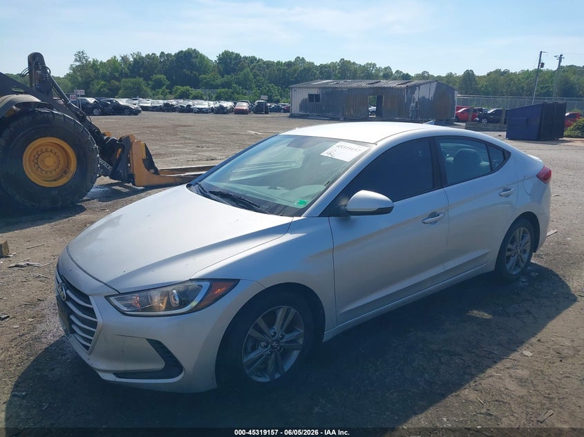Vin: 5npd84lf4jh287977, lot: 45817090, hyundai elantra sel 20182