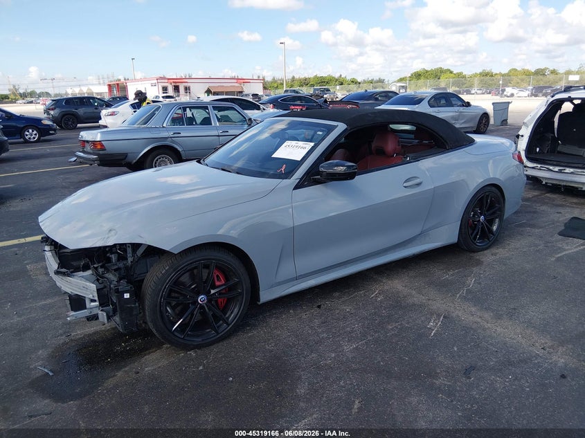 Vin: wba53at08pcm65467, lot: 45817099, bmw m440i 20232