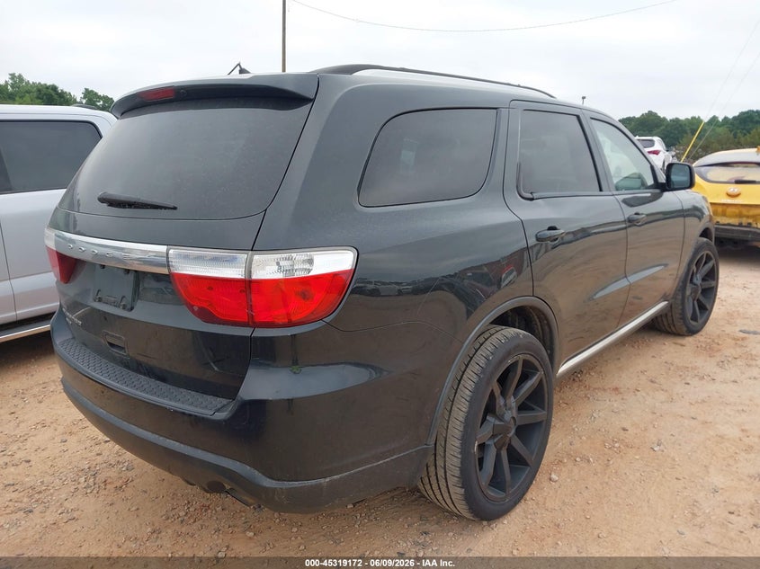 Vin: 1c4rdjag0dc512486, lot: 45817105, dodge durango sxt 20134