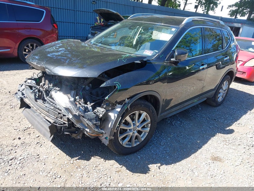 Vin: 5n1at2mt3kc700409, lot: 45817106, nissan rogue sv 20192