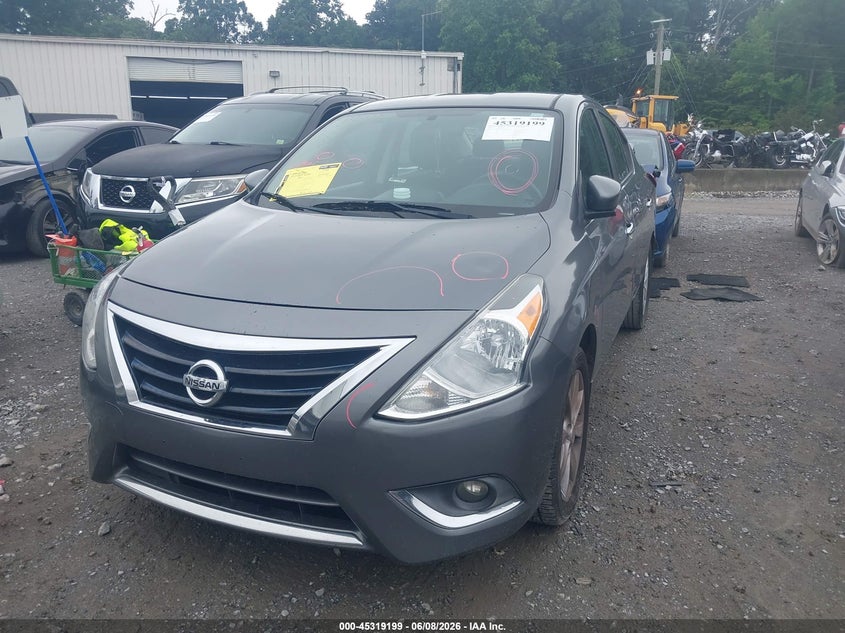 Vin: 3n1cn7ap8gl898317, lot: 45817132, nissan versa 1.6 sl 20162