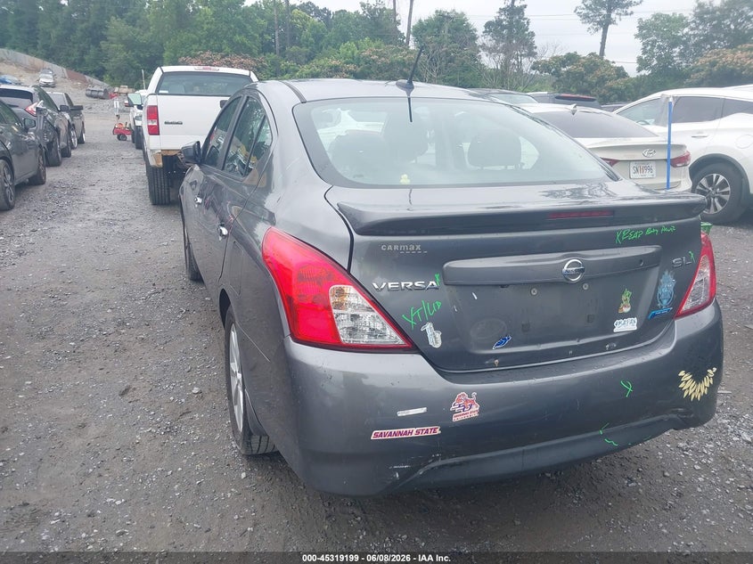 Vin: 3n1cn7ap8gl898317, lot: 45817132, nissan versa 1.6 sl 20163
