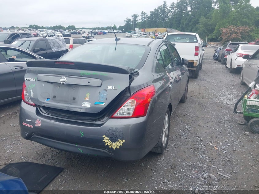 Vin: 3n1cn7ap8gl898317, lot: 45817132, nissan versa 1.6 sl 20164