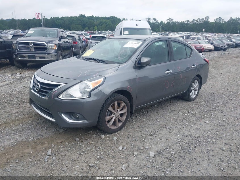 Vin: 3n1cn7ap8gl898317, lot: 45817132, nissan versa 1.6 sl 20162