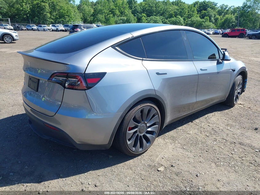 Vin: 7saygdef8ra310219, lot: 45817138, tesla model y performance dual motor all-wheel drive 20244