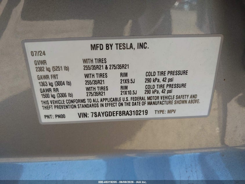 TESLA MODEL Y - zdjęcie 9