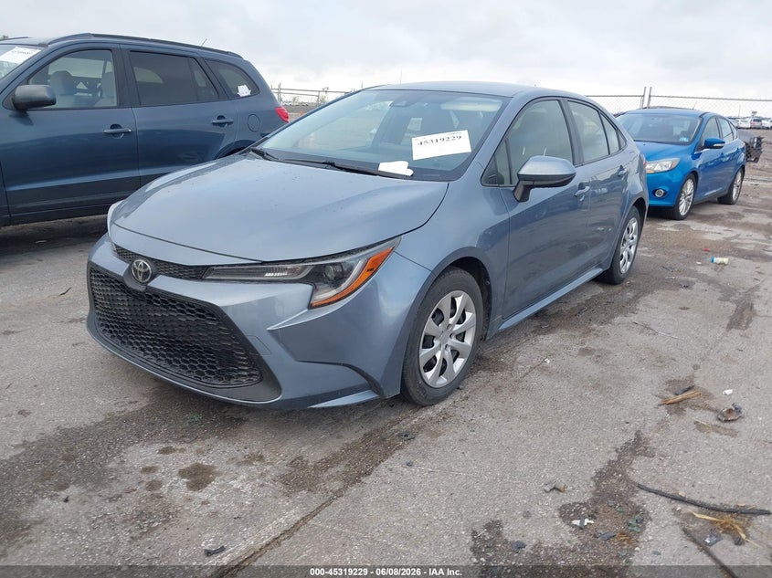 Vin: jtdepmae8mj150148, lot: 45817162, toyota corolla le 20212