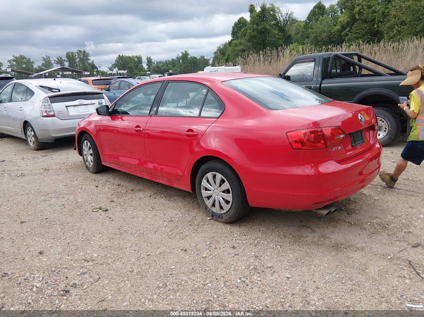 Vin: 3vw2k7aj6dm382148, lot: 45817167, volkswagen jetta 2.0l s 20133