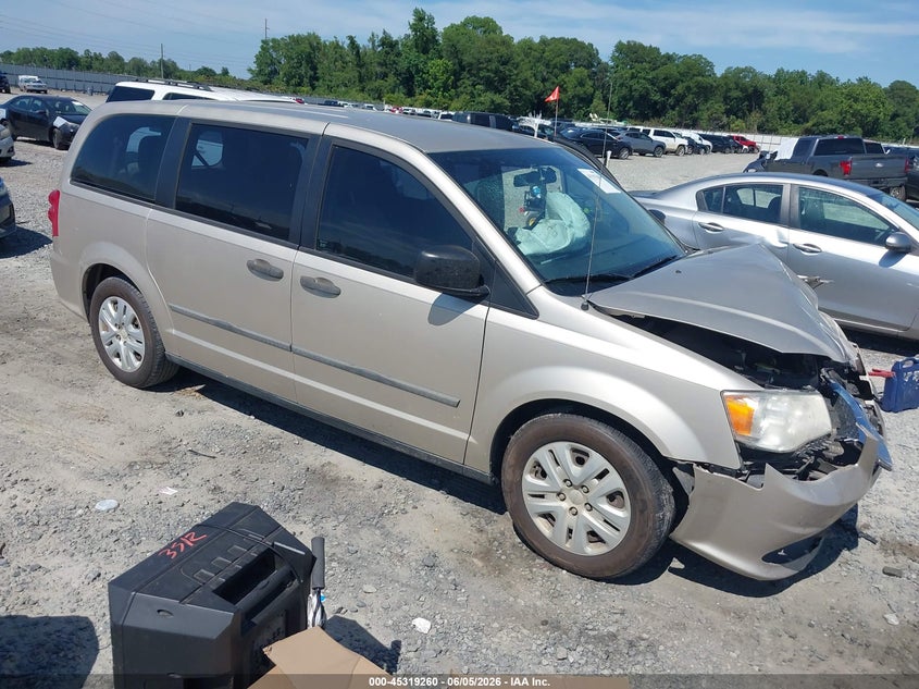Vin: 2c4rdgbg6er238866, lot: 45817193, dodge grand caravan american value pkg 2014 img_1