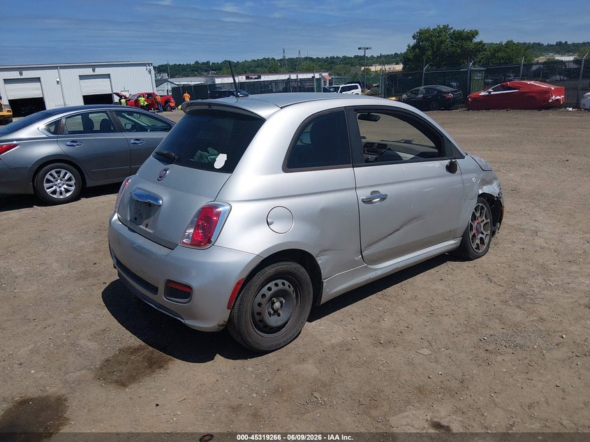 2012 FIAT 500 auction photo 4