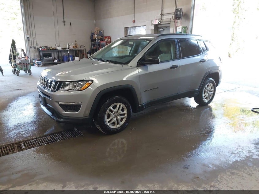 2018 Jeep Compass Sport 4x4 3C4NJDAB6JT342230 photo 1