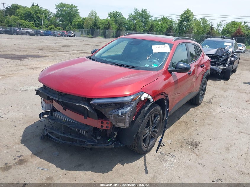 Vin: kl77lke22rc074766, lot: 45817251, chevrolet trax fwd activ 20242