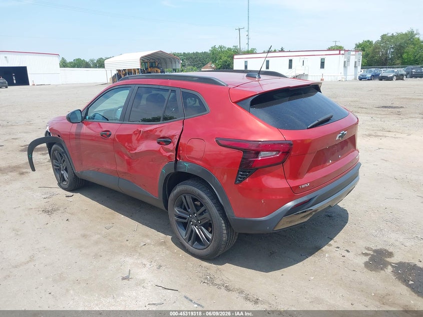 Vin: kl77lke22rc074766, lot: 45817251, chevrolet trax fwd activ 20243