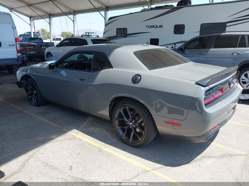 2019 Dodge Challenger 3.6 grey Lot 111045319358 Vin 2C3CDZAG7KH712865