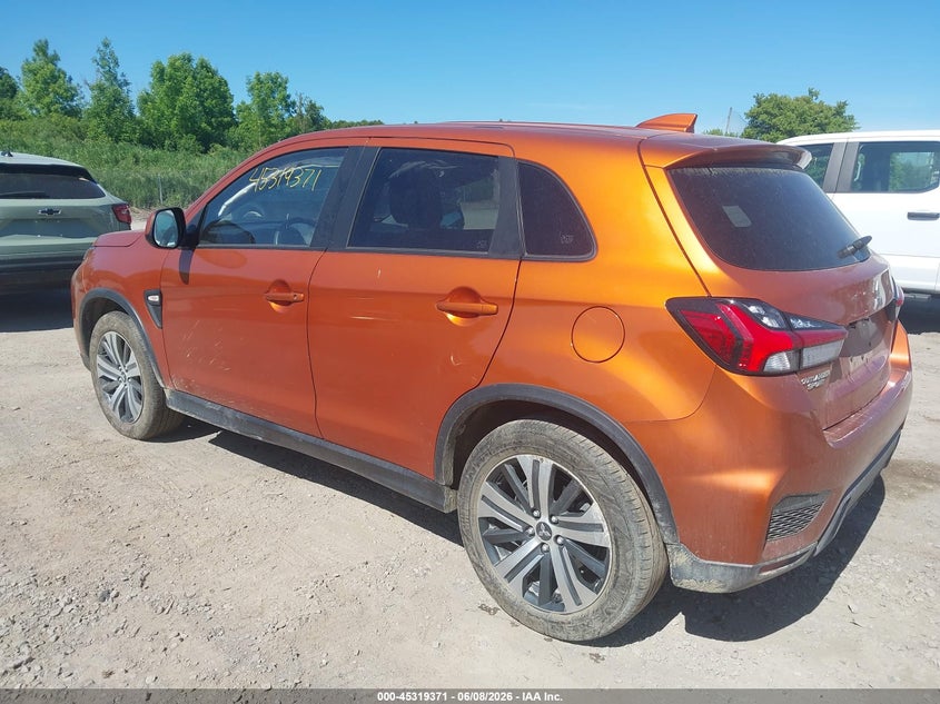 Vin: ja4aruau7nu022476, lot: 45817304, mitsubishi outlander sport 2.0 be awc/2.0 es awc/2.0 le awc/2.0 se awc/2.0 se special edition awc 20223
