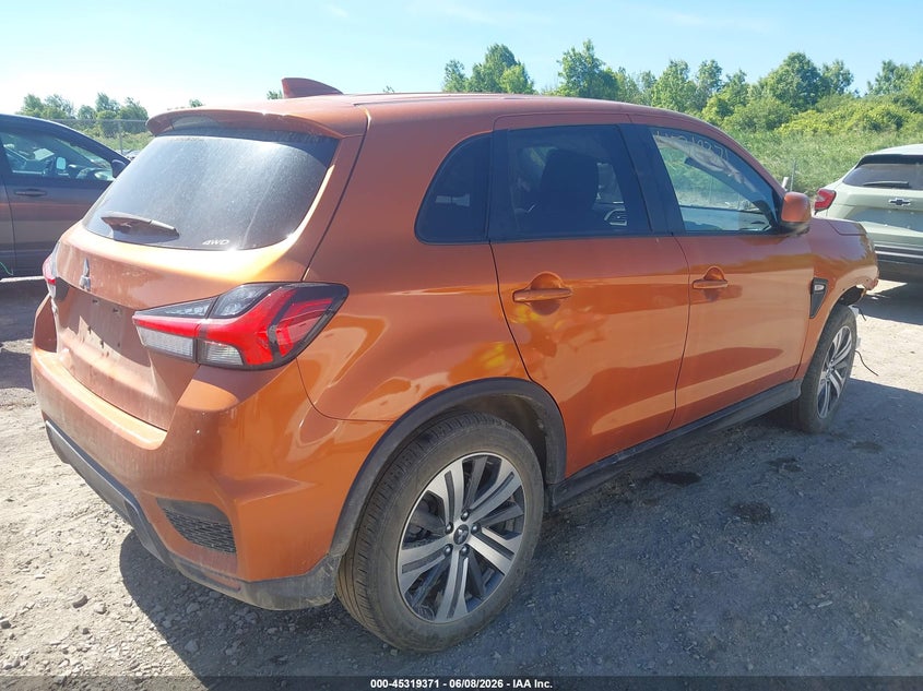 Vin: ja4aruau7nu022476, lot: 45817304, mitsubishi outlander sport 2.0 be awc/2.0 es awc/2.0 le awc/2.0 se awc/2.0 se special edition awc 20224