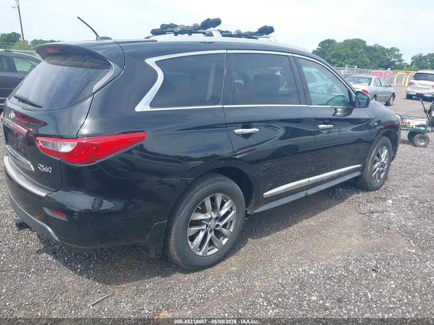 Vin: 5n1al0mm3ec515214, lot: 45817340, infiniti qx60 20144