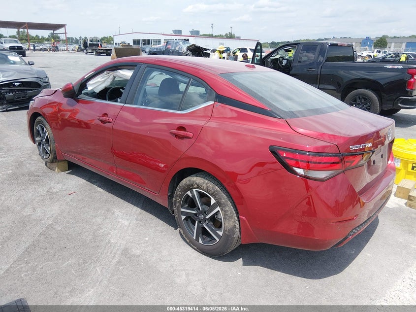 2025 NISSAN SENTRA 2.0L I-4 DI, DOHC, V(VIN: 3N1AB8CV2SY241963