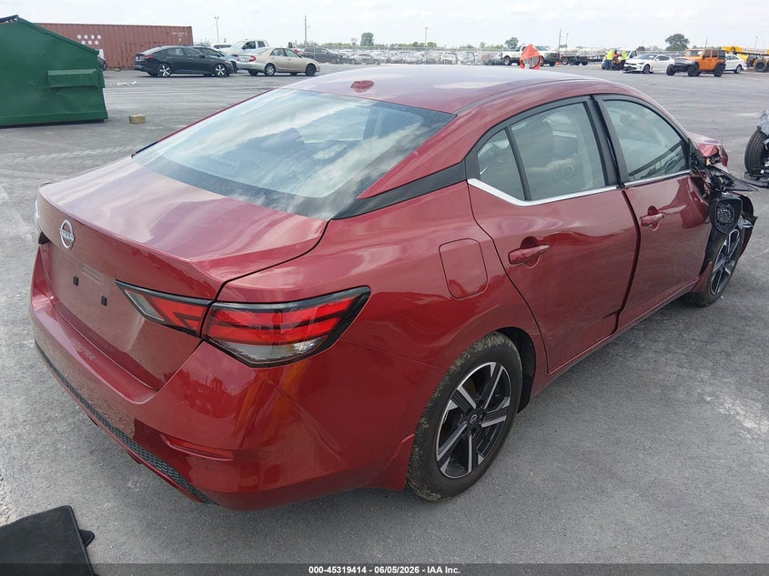 2025 NISSAN SENTRA auction photo 4
