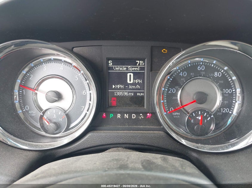 2013 Chrysler Town & Country Touring VIN: 2C4RC1BG2DR786720 Lot: 45319427