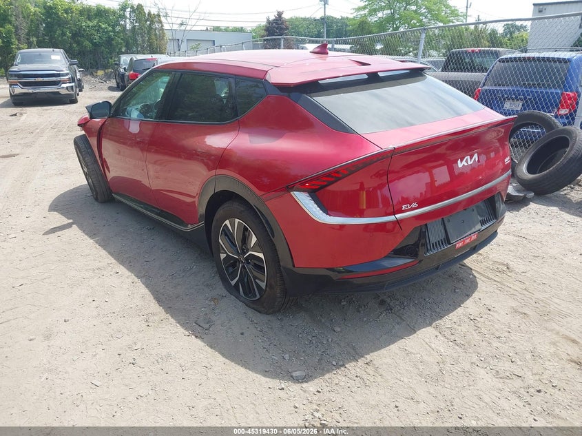 Vin: kndc3dlc2n5070529, lot: 45817363, kia ev6 wind 20223
