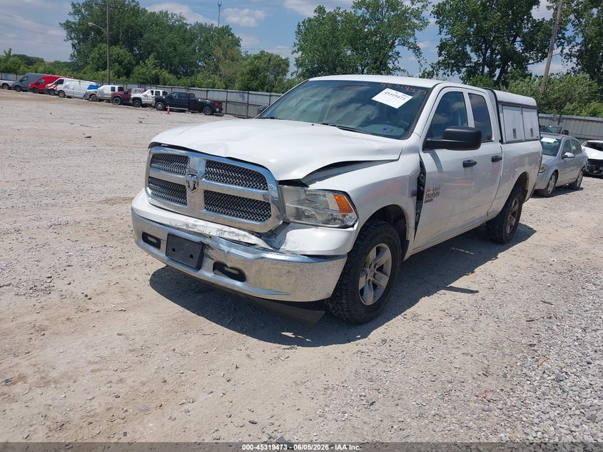 Vin: 1c6rr7ftxks591380, lot: 45817406, ram 1500 classic tradesman  4x4 6'4 box 20192