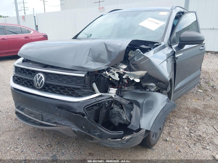 2022 Volkswagen Taos 1.5T S VIN: 3VVCX7B22NM000460 Lot: 45319481
