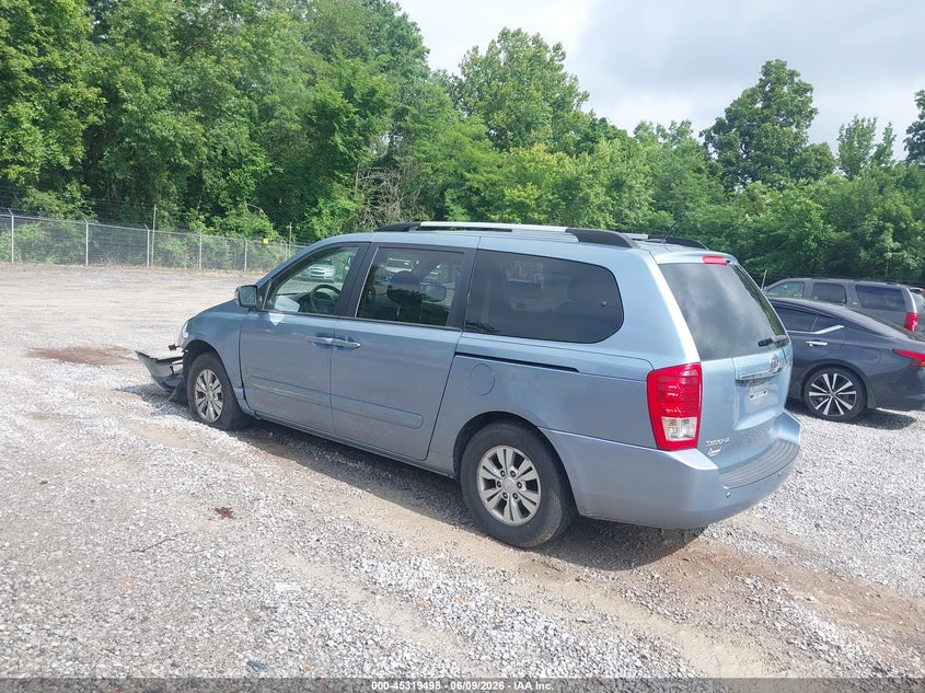 Vin: kndmg4c76c6418349, lot: 45817431, kia sedona lx 20123