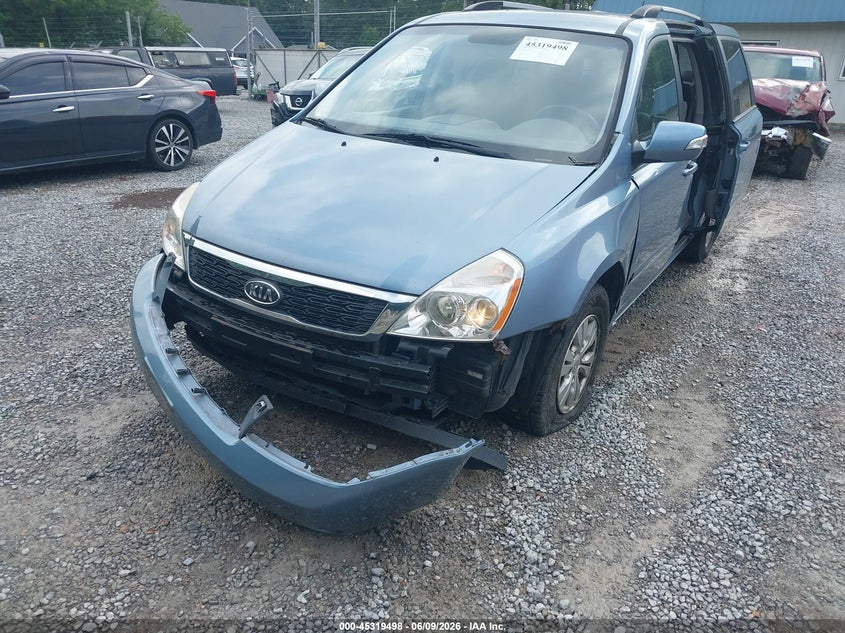 2012 Kia Sedona Lx VIN: KNDMG4C76C6418349 Lot: 45319498