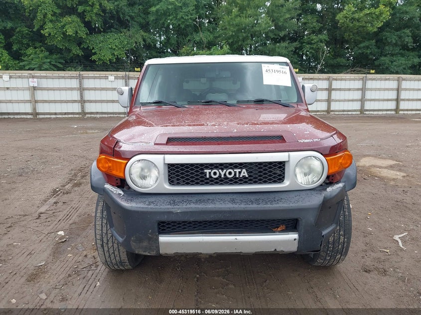 2010 Toyota Fj Cruiser VIN: JTEBU4BF2AK089688 Lot: 45319516