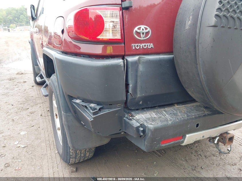 2010 Toyota Fj Cruiser VIN: JTEBU4BF2AK089688 Lot: 45319516
