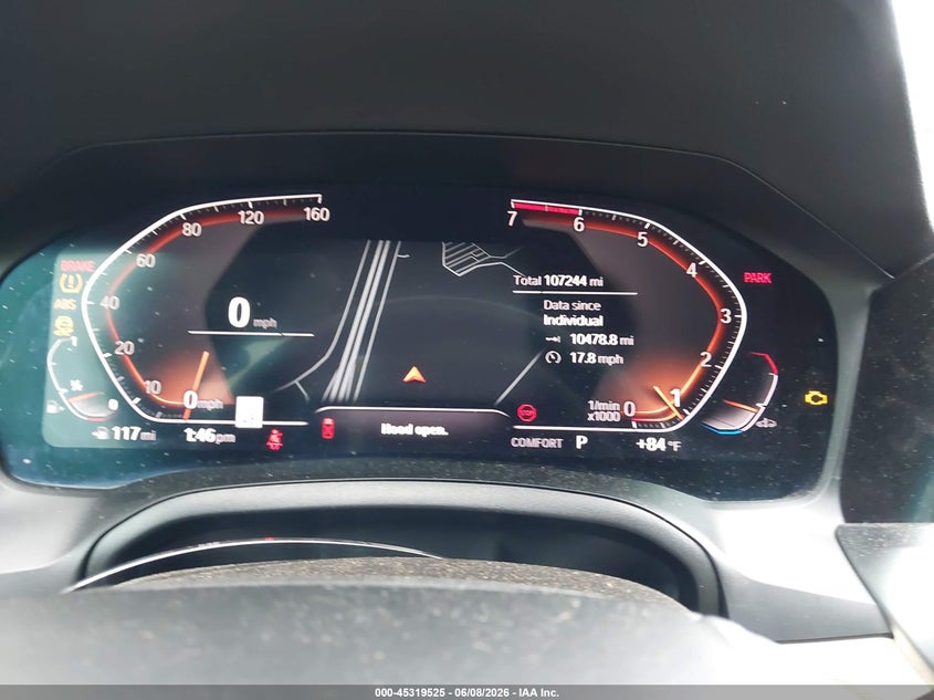 2020 BMW 330I VIN: 3MW5R1J04L8B23999 Lot: 45319525