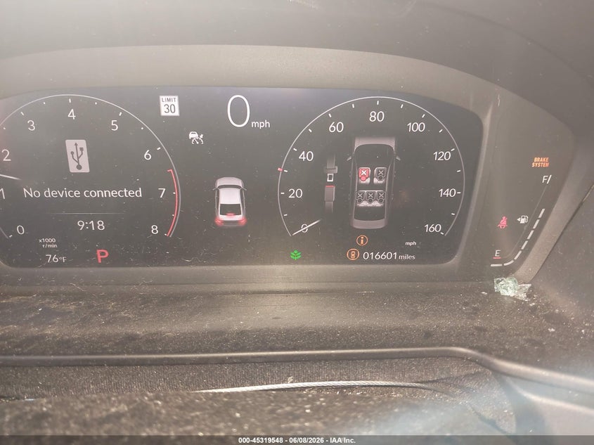 2025 HONDA ACCORD 1.5L I-4 DI, DOHC, V(VIN: 1HGCY1F4XSA035973