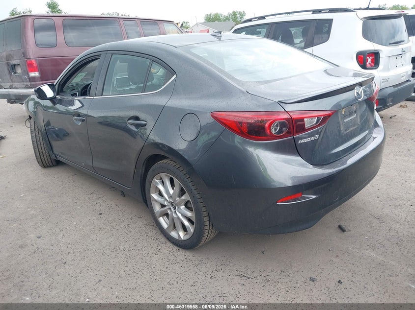 Vin: jm1bm1w32e1107346, lot: 45817491, mazda mazda3 s grand touring 20143