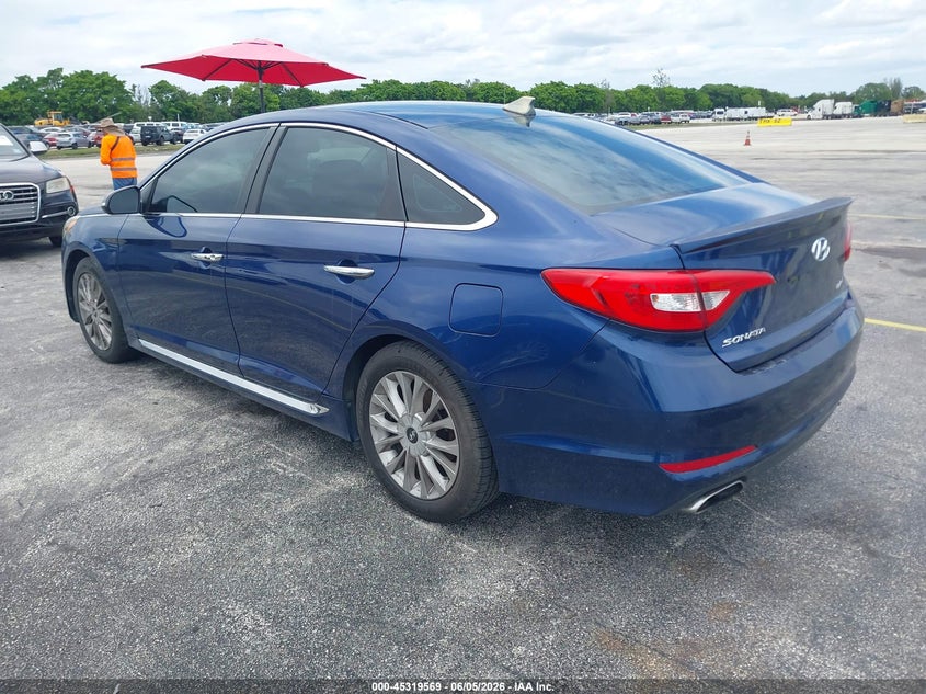 Vin: 5npe34af8fh196224, lot: 45817502, hyundai sonata limited 20153