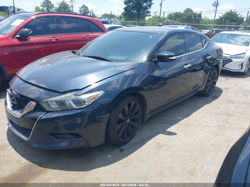 2016 NISSAN MAXIMA SEDAN 3.5L V-6 DOHC, VVT, 300HP