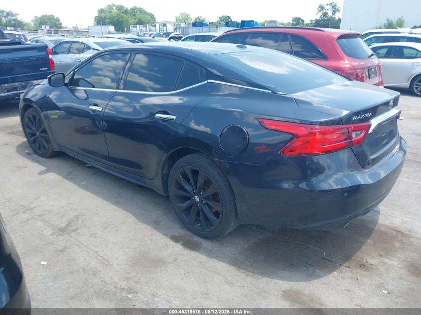 2016 NISSAN MAXIMA SEDAN 3.5L V-6 DOHC, VVT, 300HP